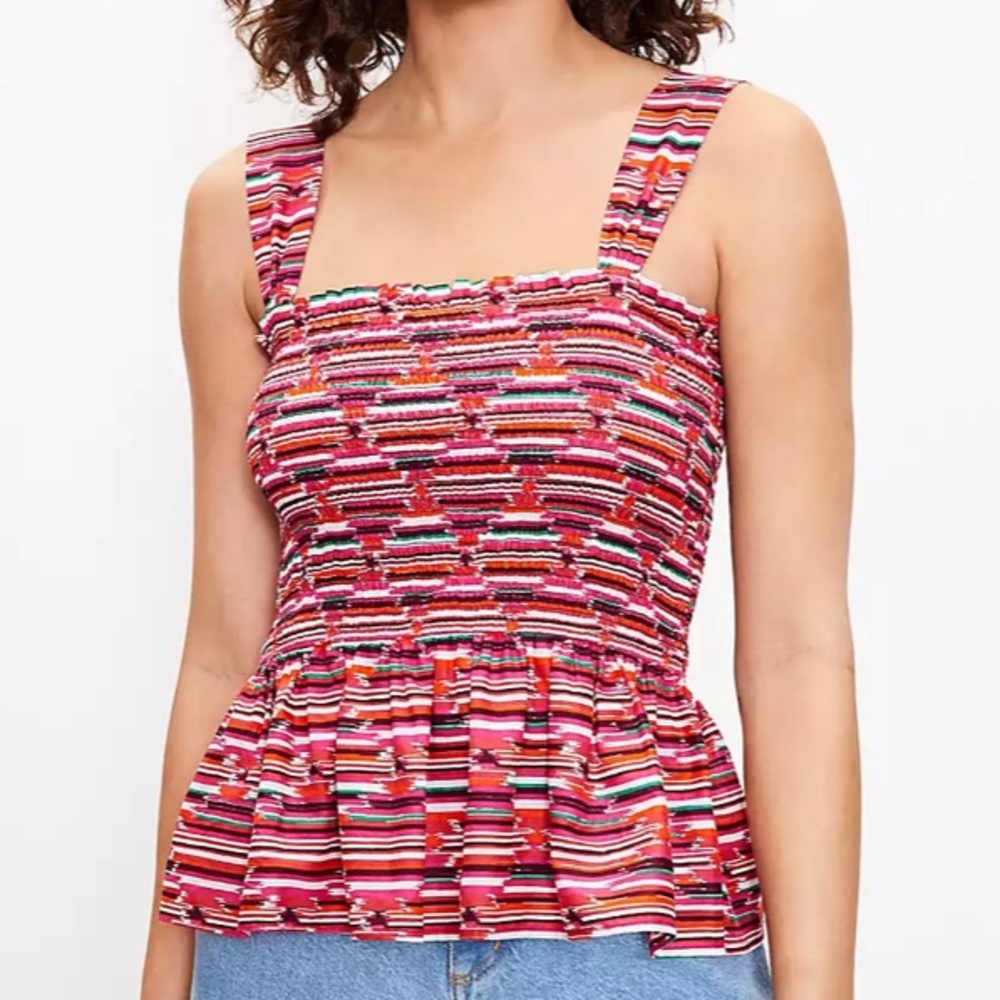 Loft peplum top